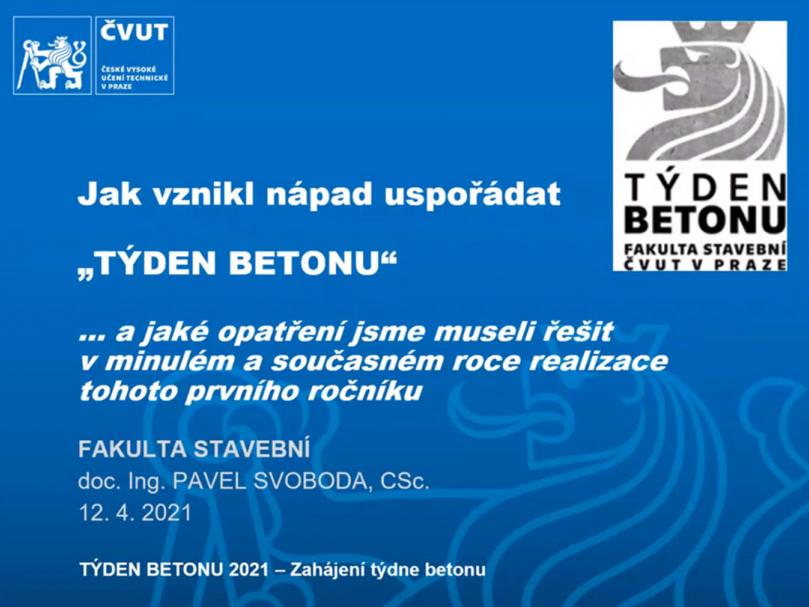 Týden betonu